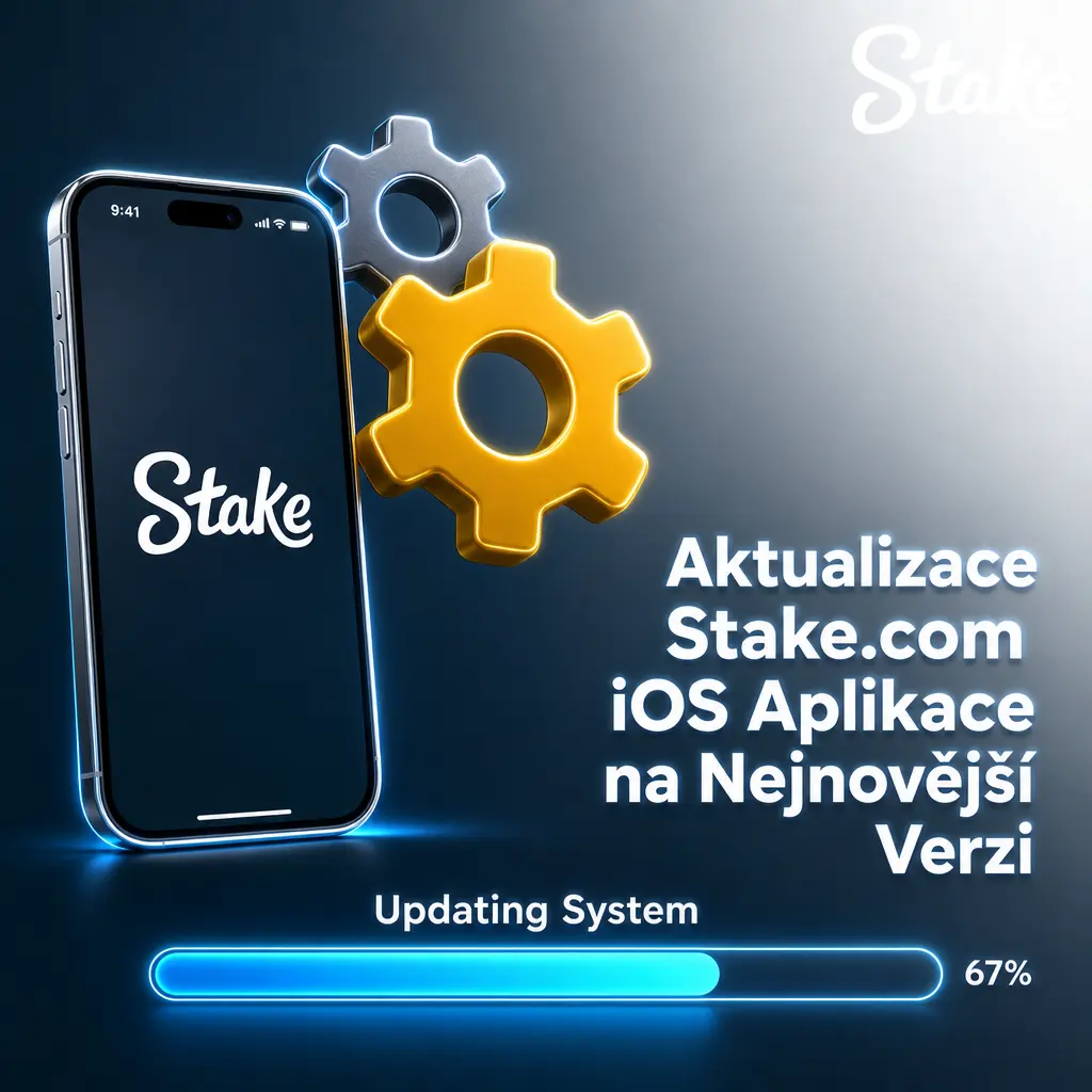 Automatická aktualizace iOS aplikace Stake.com při otevření přes Safari bez nutnosti stahovat z App Store