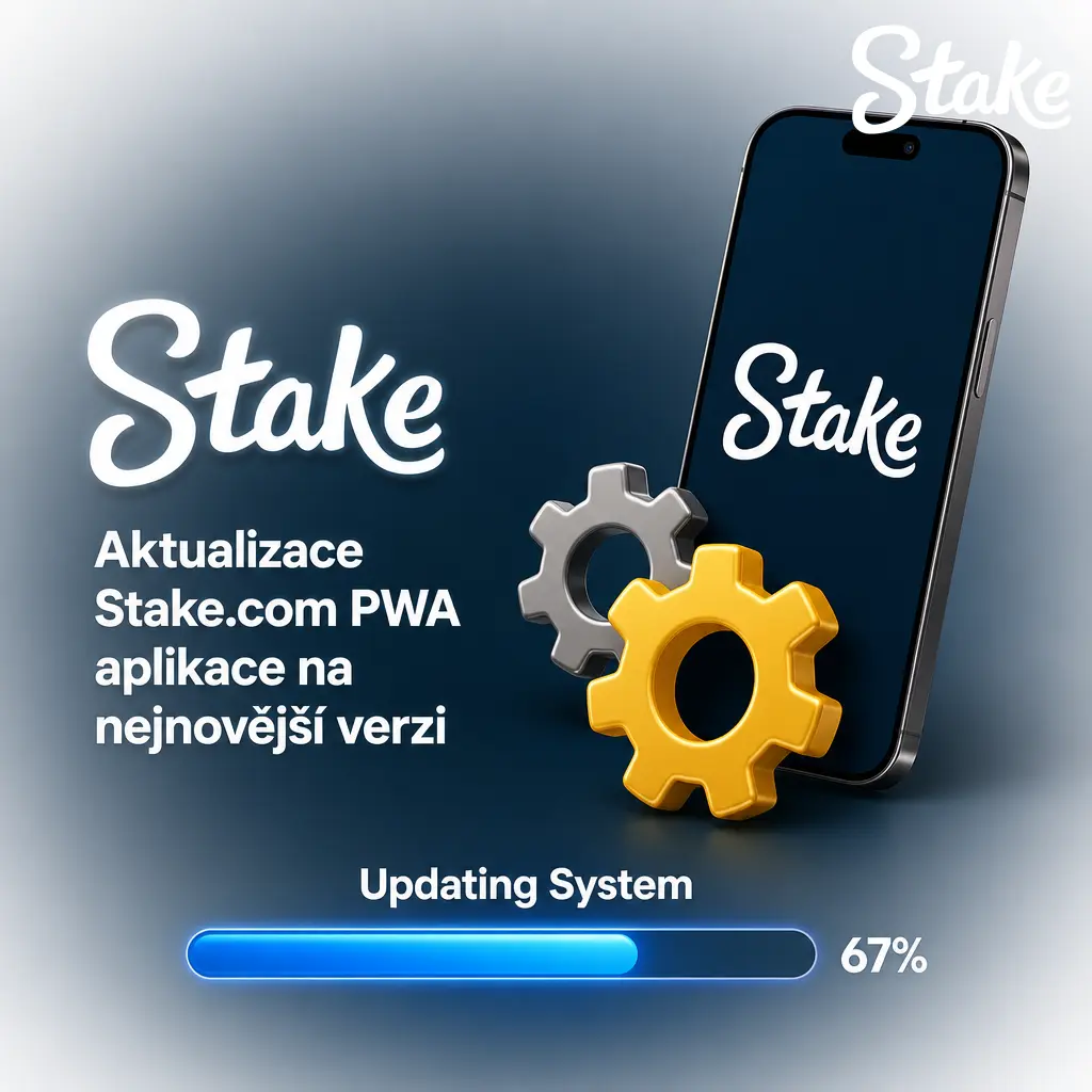 Aktualizace Stake.com PWA aplikace probíhá automaticky při načtení stránky v prohlížeči