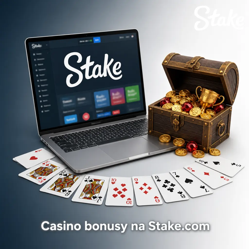Casino bonusy na Stake.com: reload bonus, Stake Races a rakeback podle VIP úrovně hráče