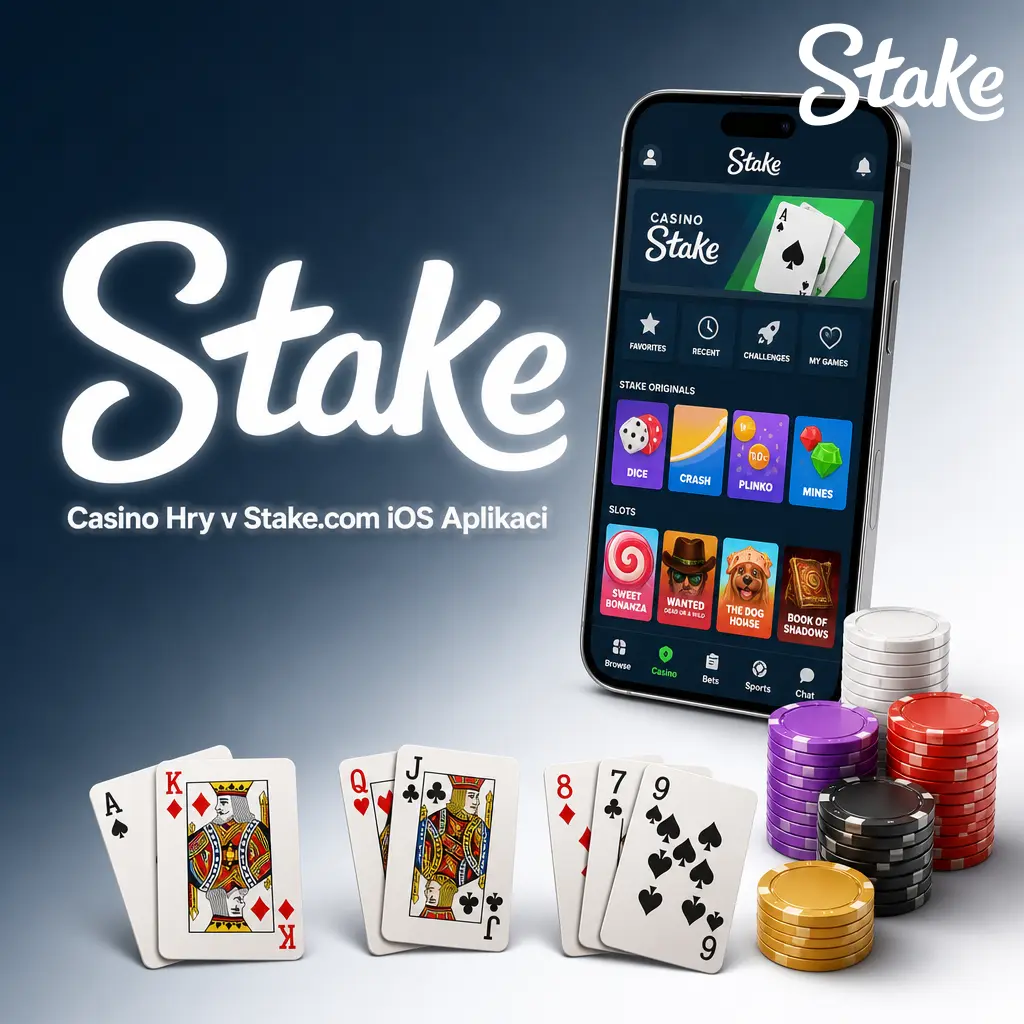 Casino hry v Stake.com iOS aplikaci - Crash, Plinko, Mines a další oblíbené automaty a stolní hry
