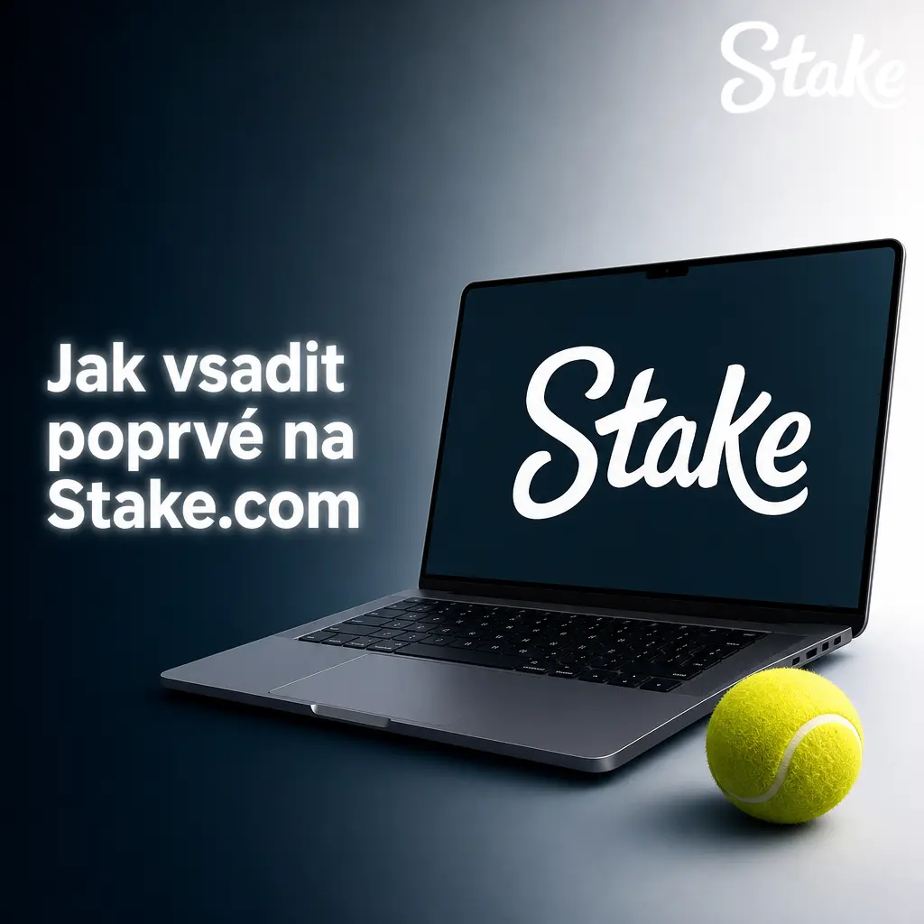 Návod jak vsadit poprvé na Stake.com v sekci Sports – výběr sportu, kurzu a potvrzení sázky.