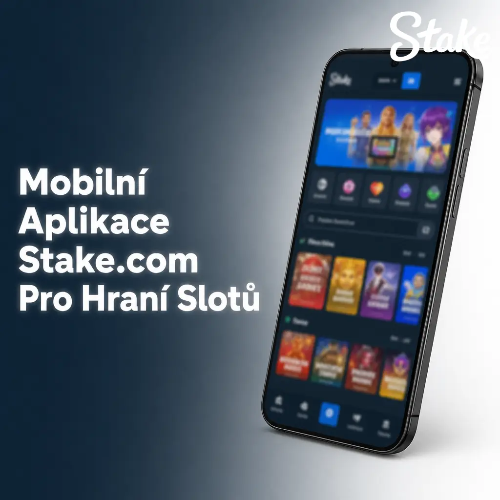 Mobilní aplikace Stake.com pro hraní slotů na Android a iOS s přístupem do casino lobby
