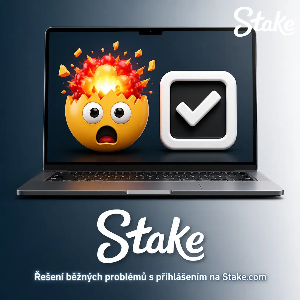 Tabulka s řešením častých problémů při přihlašování na Stake.com, například zapomenuté heslo nebo chyba 2FA
