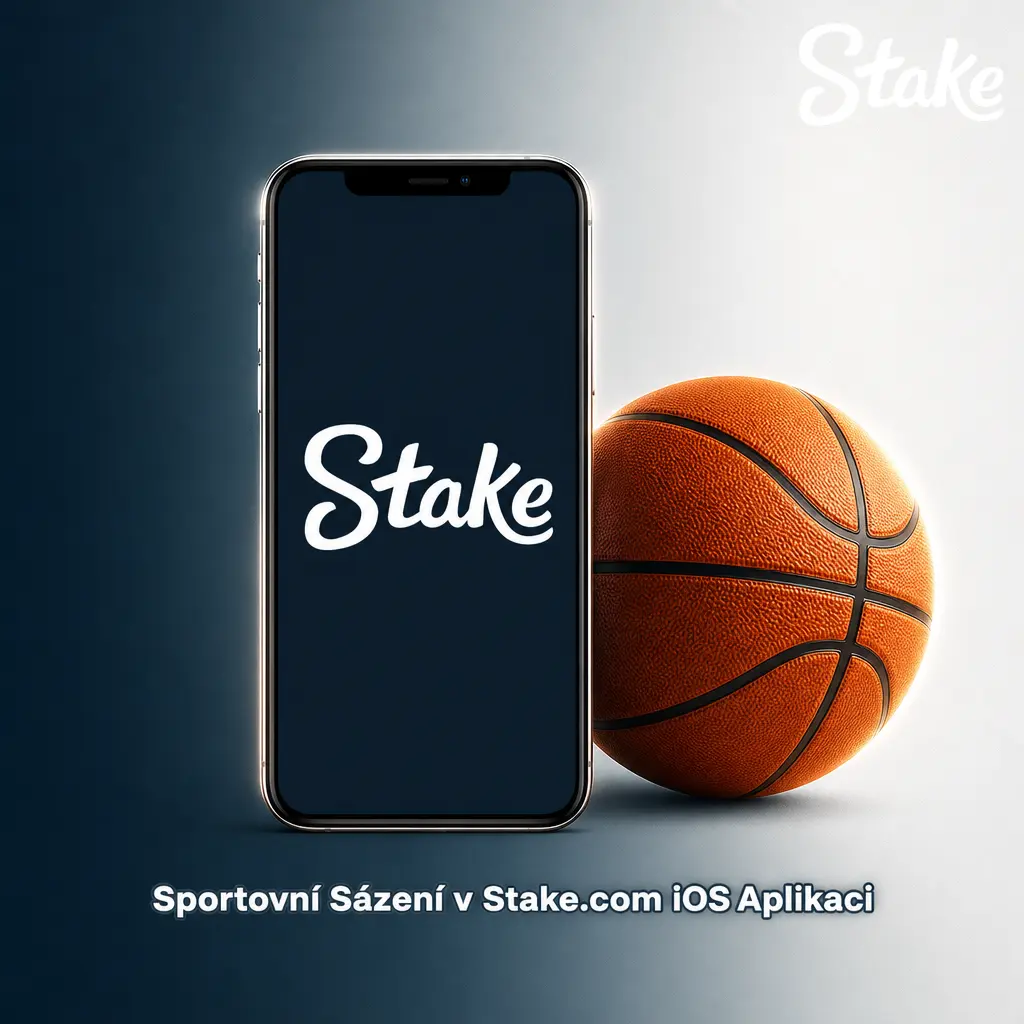 Sportovní sázení ve Stake.com iOS aplikaci - kurzy na fotbal, hokej, tenis, basketbal a esporty