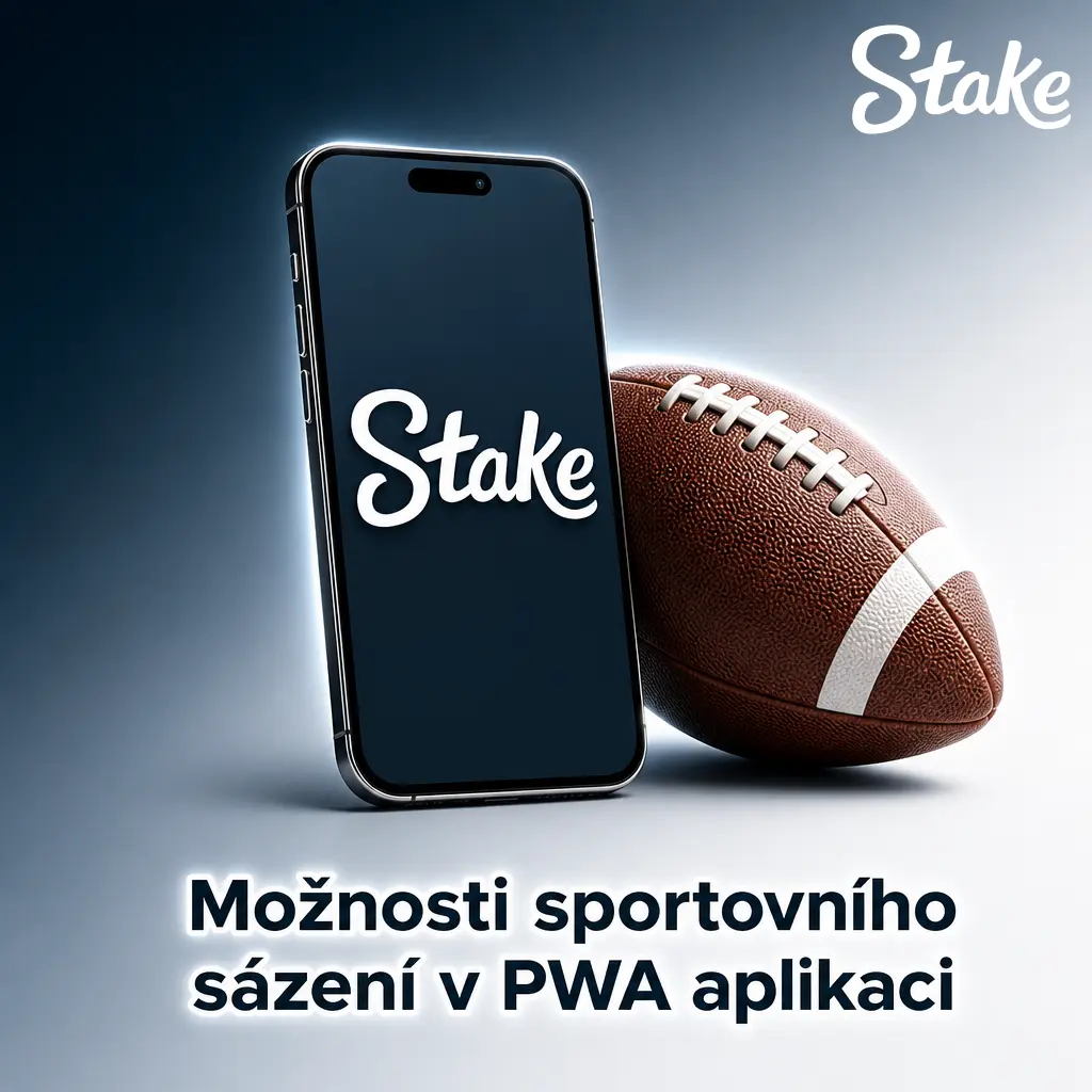 Sportovní sázení v PWA aplikaci Stake.com – fotbal, tenis, basketbal, hokej, esport, MMA a další disciplíny s kurzy
