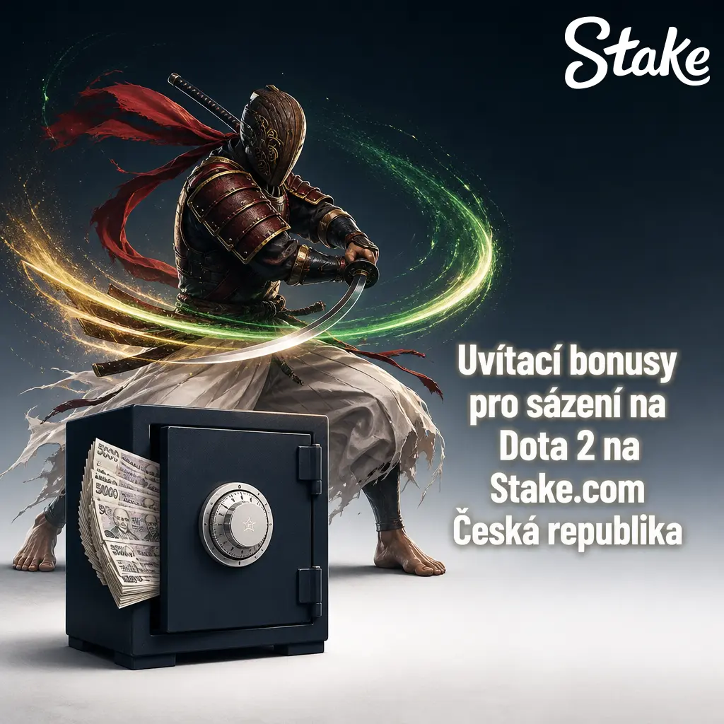 Uvítací bonus 200 % až do 2 000 USD na Stake.com pro sázení na Dota 2 v České republice