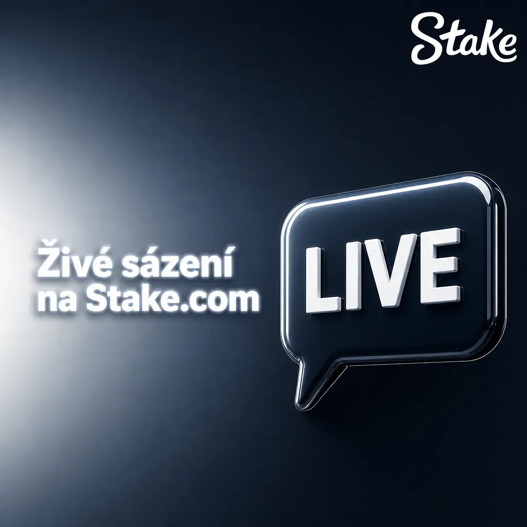 Živé sázení na Stake.com na fotbal, hokej, tenis a esport s kurzy v reálném čase a video přenosem